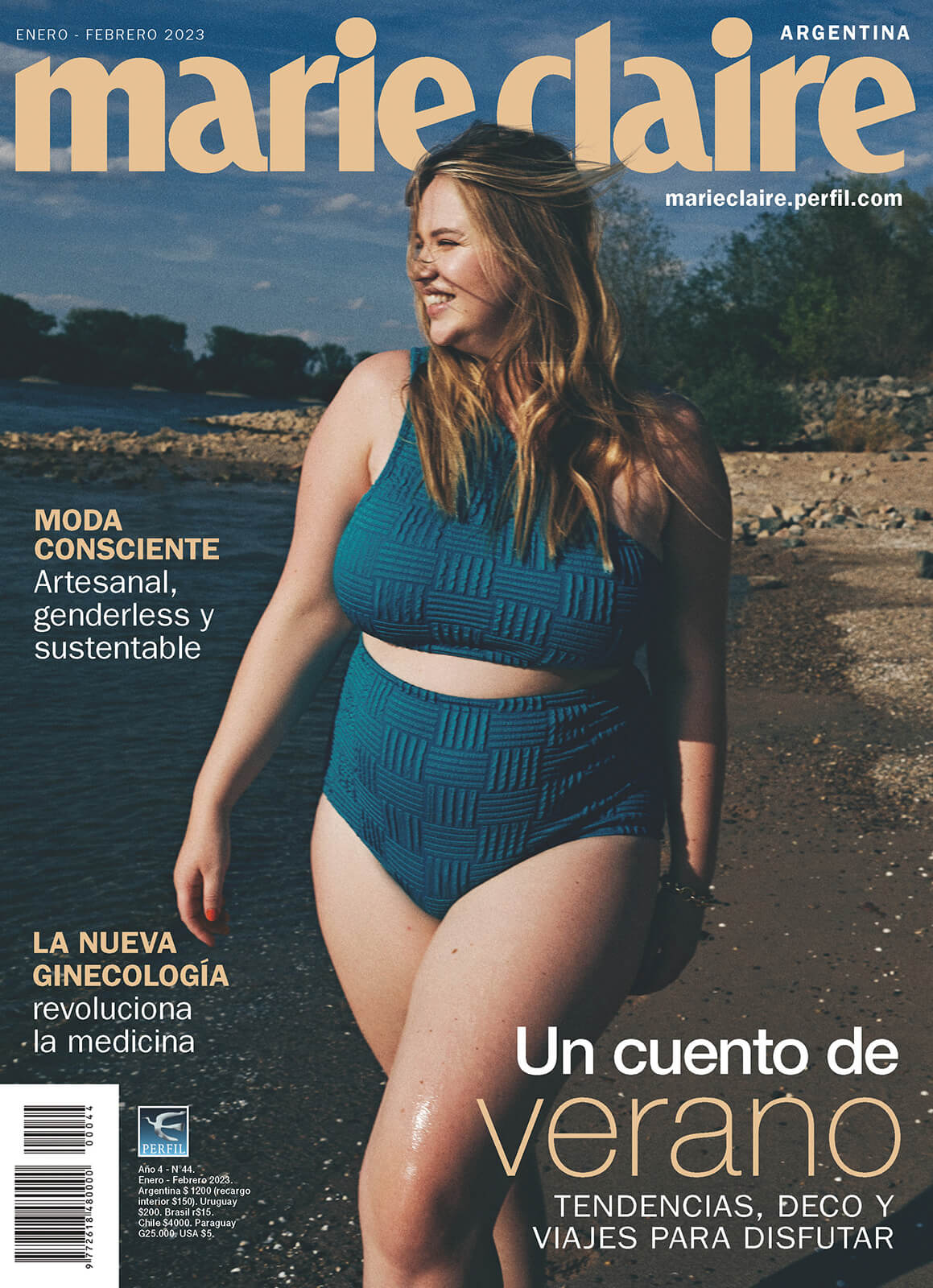 Marie Claire Argentina Cover Story Curvy Model M4 Models Christiane Baumgart Photography